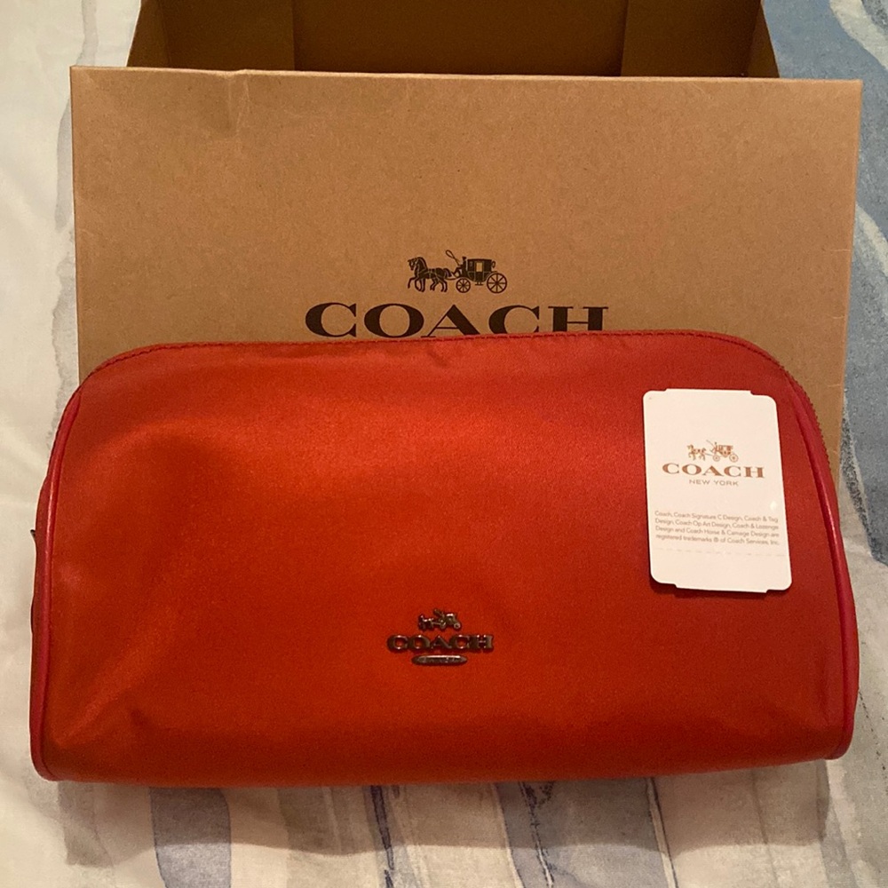 Coach Cosmetic Bag. NWT